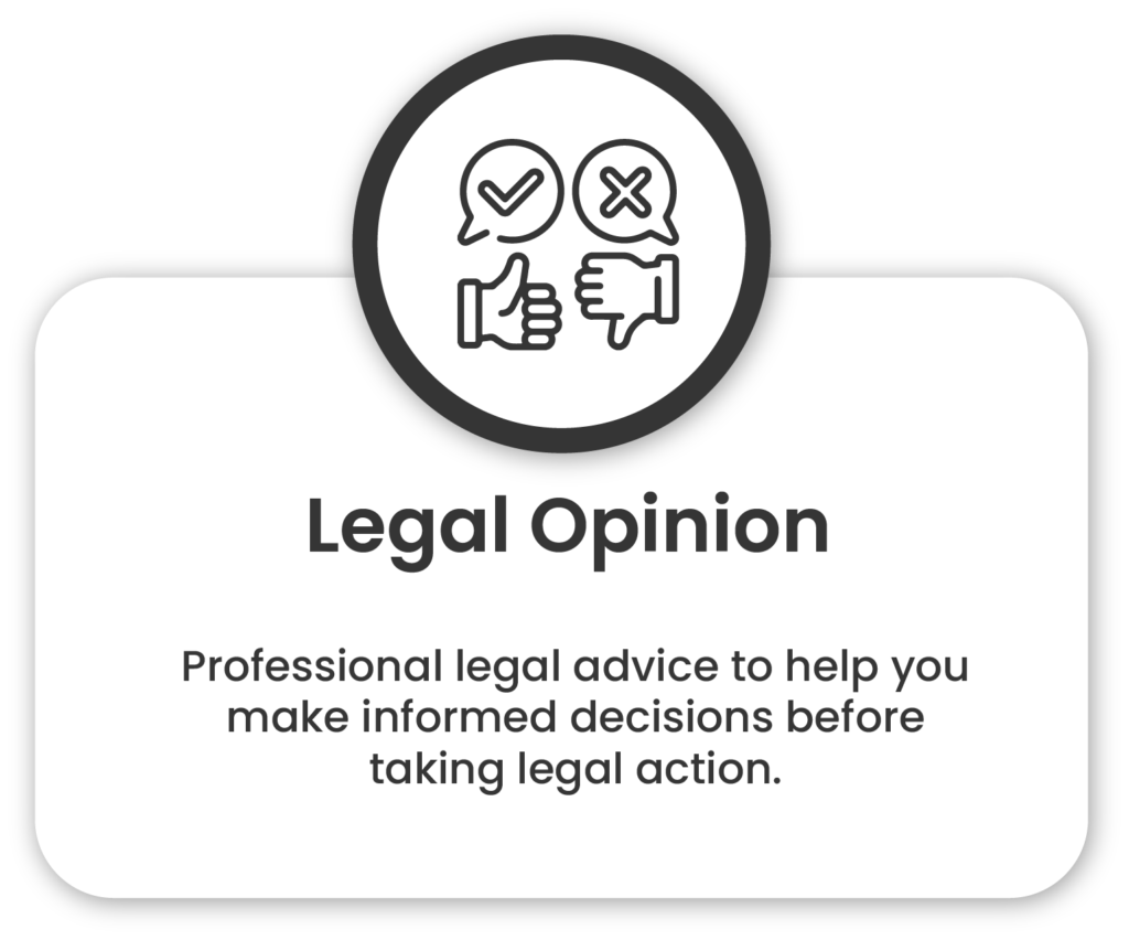 Professional Legal Opinion & Consultation Services