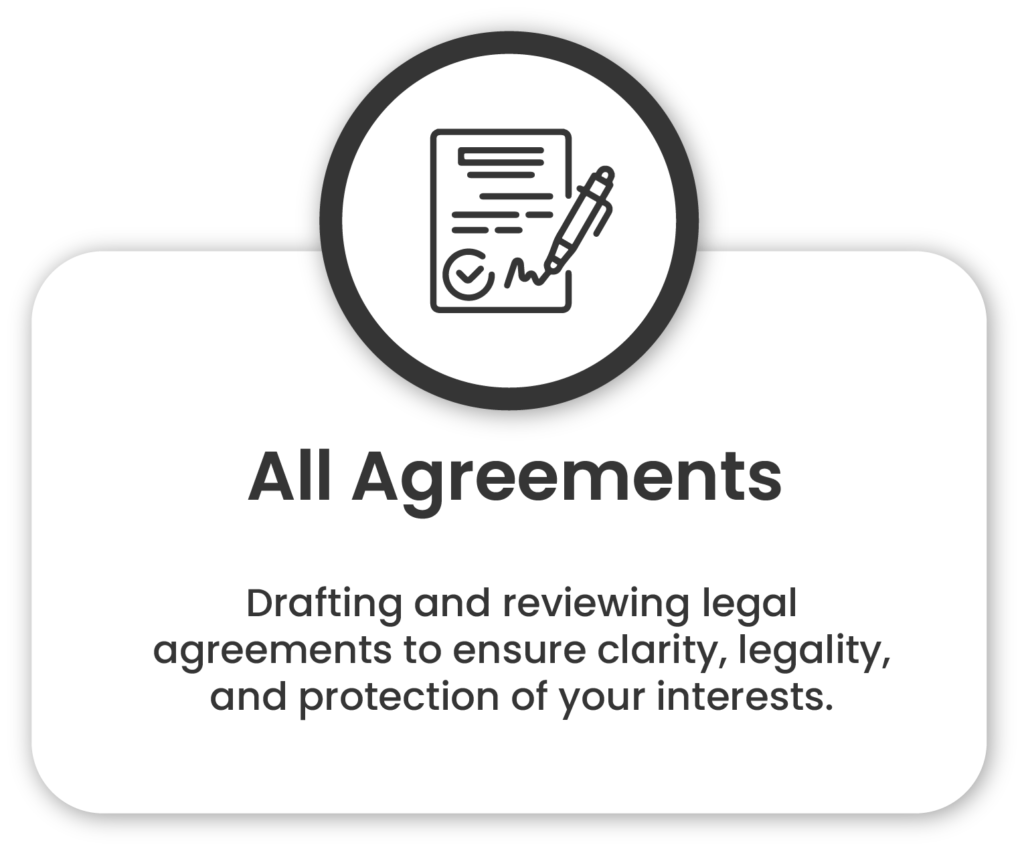 Legal Agreement Drafting & Contract Review Services